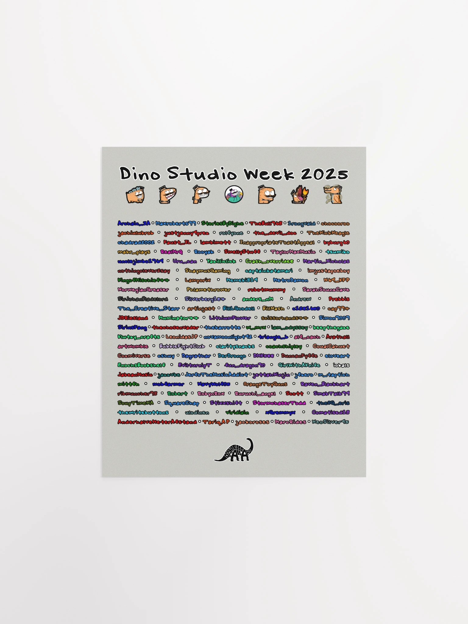 Studio Week 2025 Poster product image (1)