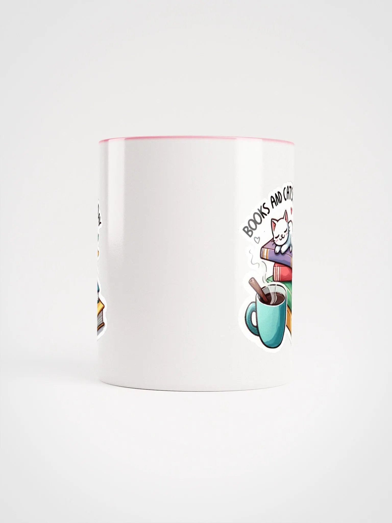 Book Readers Cat Book Warmer Coffee Mug Gifts for Book Lovers, Readers, Bookish, Birthday, Mothersday, Fathersday, Christmas Library Mug for Cat and Book Lover Black Coffee Mug 11Oz product image (13)