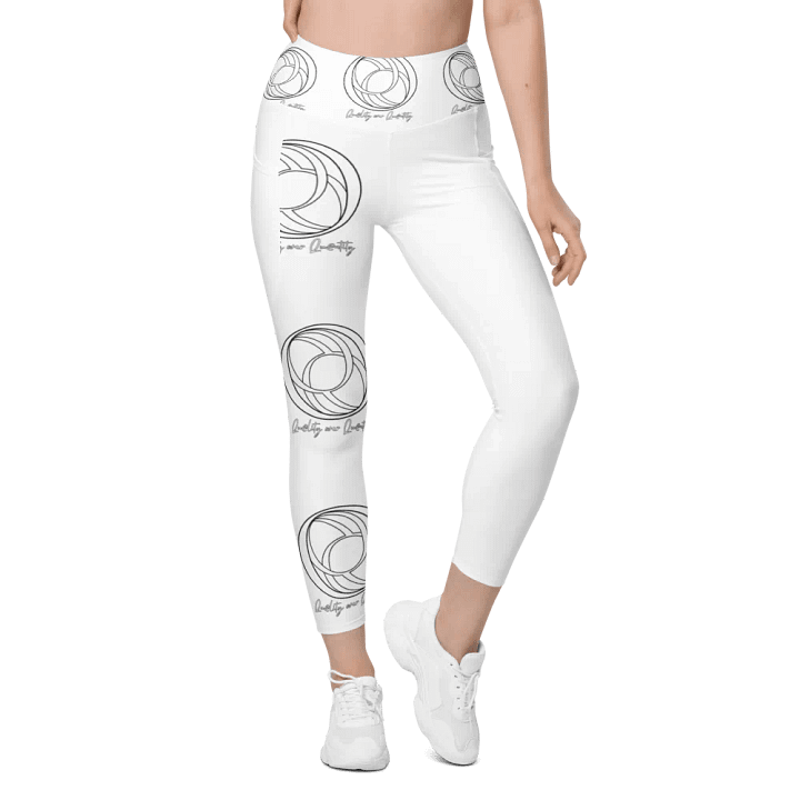 Women's Leggings (White) product image (1)