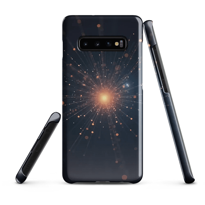 Snap Case for Samsung – Cosmic Light Outburst product image (5)