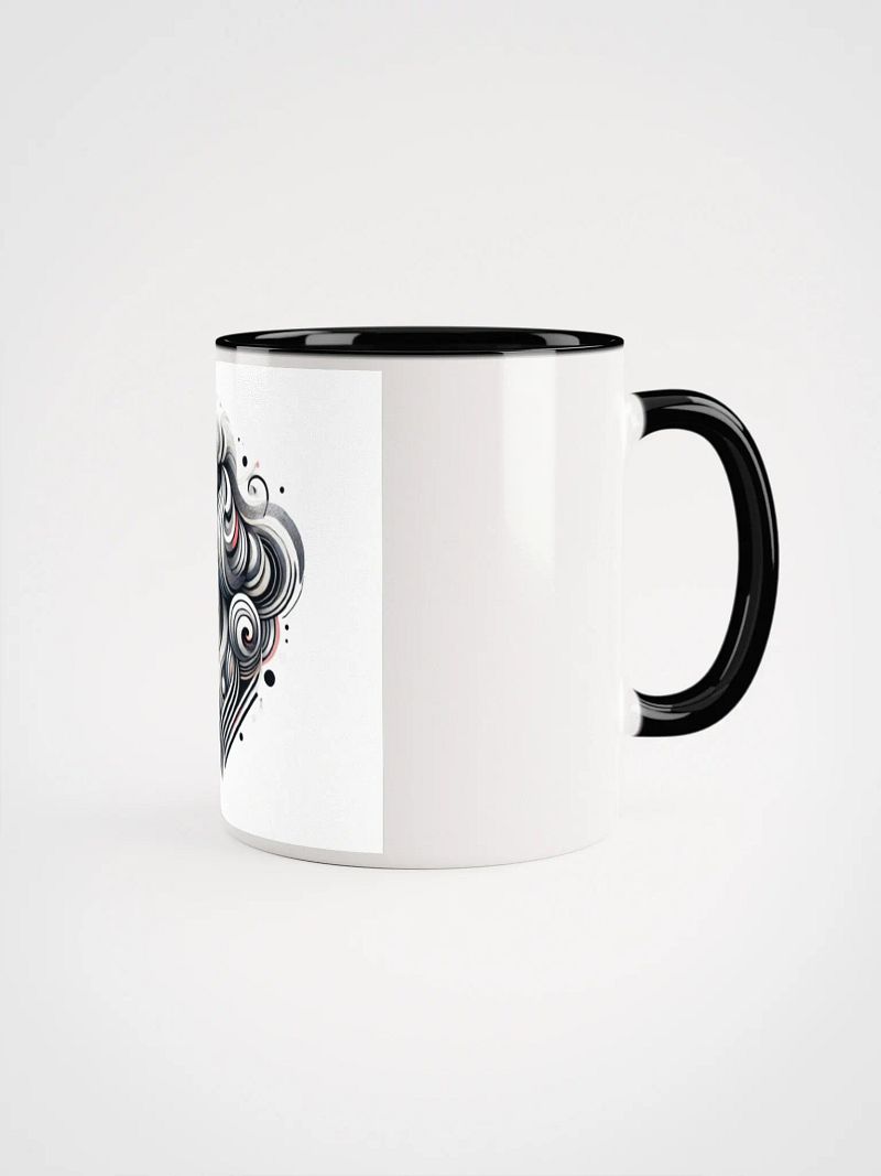 Abstract Poodle Mug