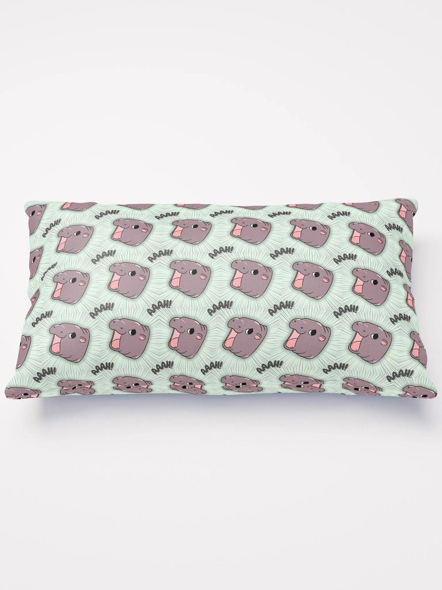 MOODENG'S LIGHT GREEN AAAH! PILLOW! product image (2)