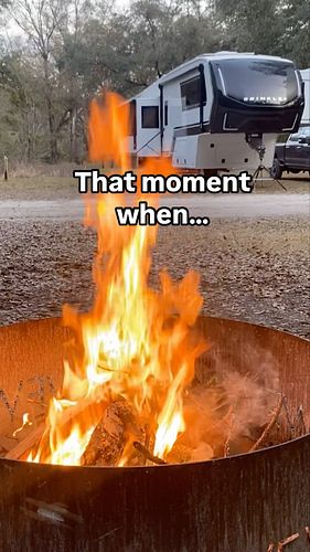 Sometimes, with the rush of everyday life, it’s hard to take time to relax and enjoy the place where we’re camping.

Our camp...