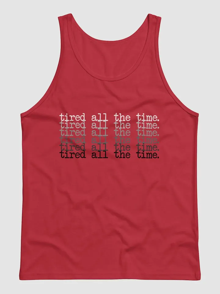 Tired All the Time Jersey Tank product image (2)