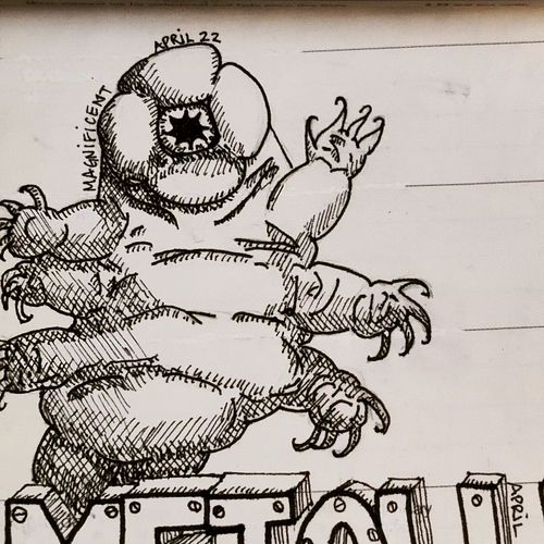 Sketch-A-Day || Day 112
Prompt: Magnificent 
_________________________
#luckyduckysketches #day112 #LDsketchaday #sketchaday ...