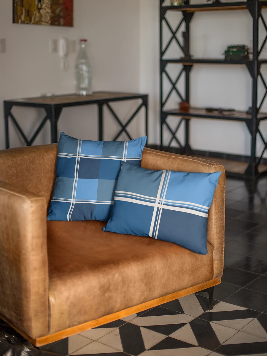 Blue Check Cushion product image (2)