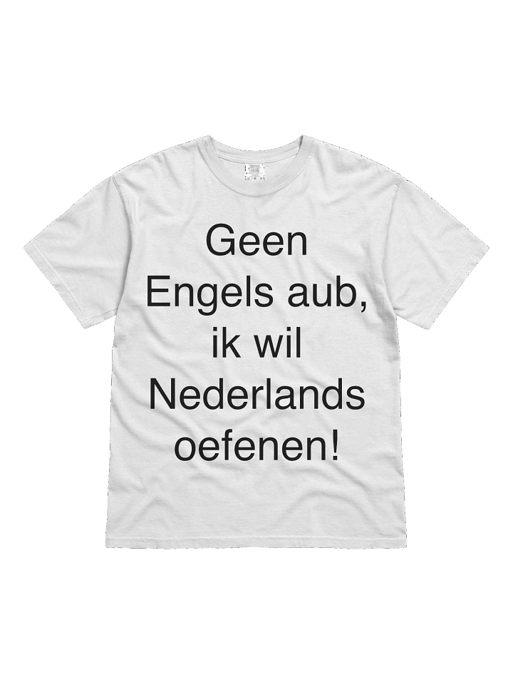 T-shirt no English please product image (1)