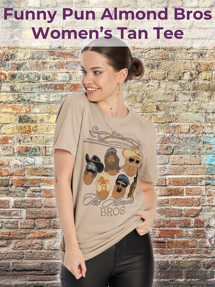Funny Pun Almond Bros Women's T-Shirt product image (1)