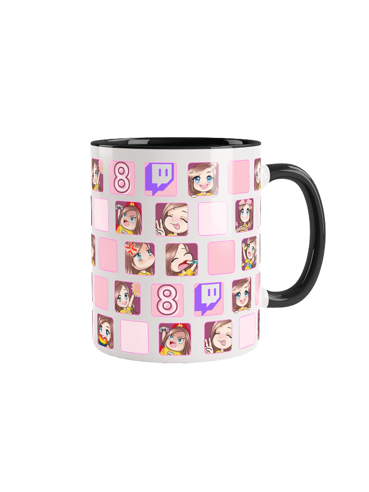 Telomina 8 years on Twitch celebration mug! product image (5)