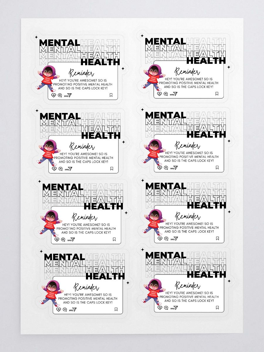 Mental Health Awareness Sticker Sheet product image (3)