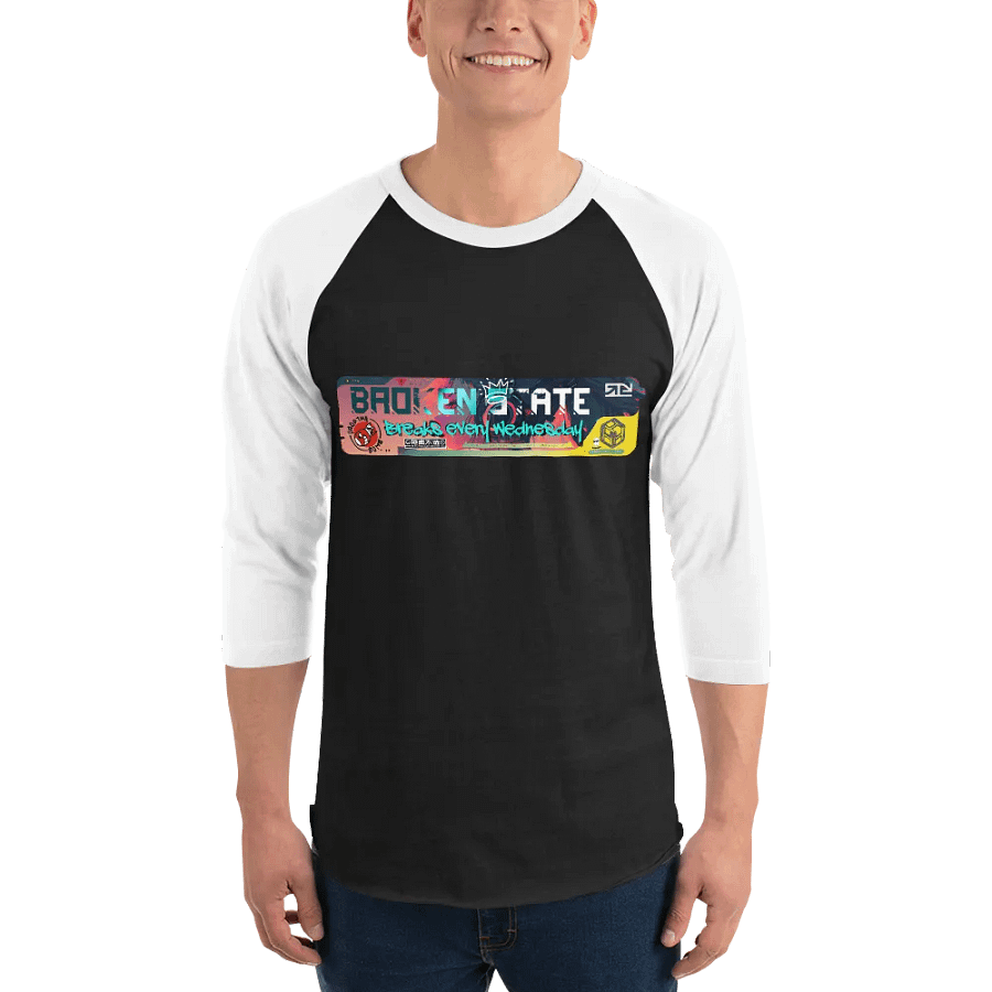 Broken State - Two Tone Baseball T-Shirt product image (13)