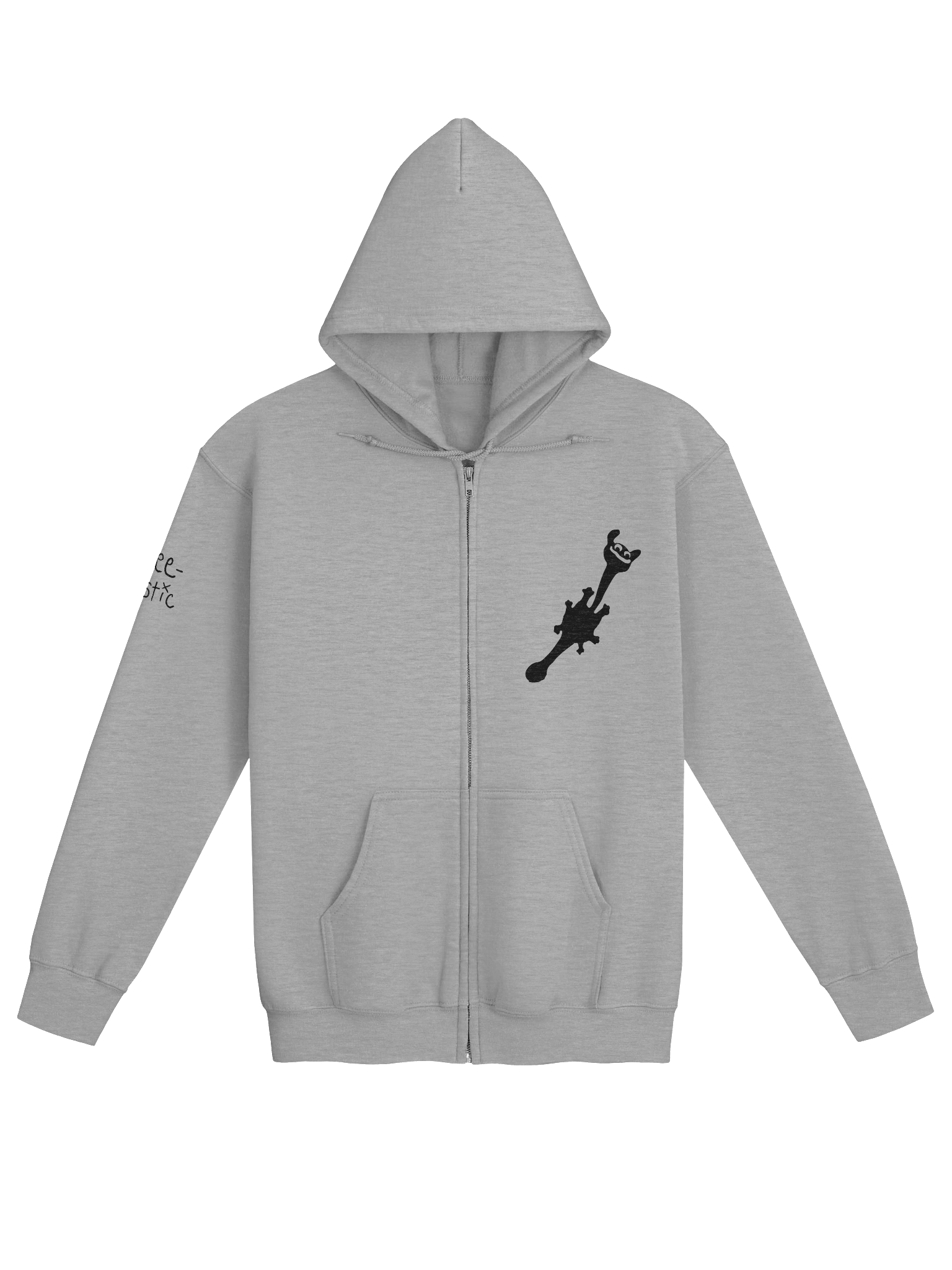 Balloof Heavyweight Zip Up - Black Imprint product image (2)