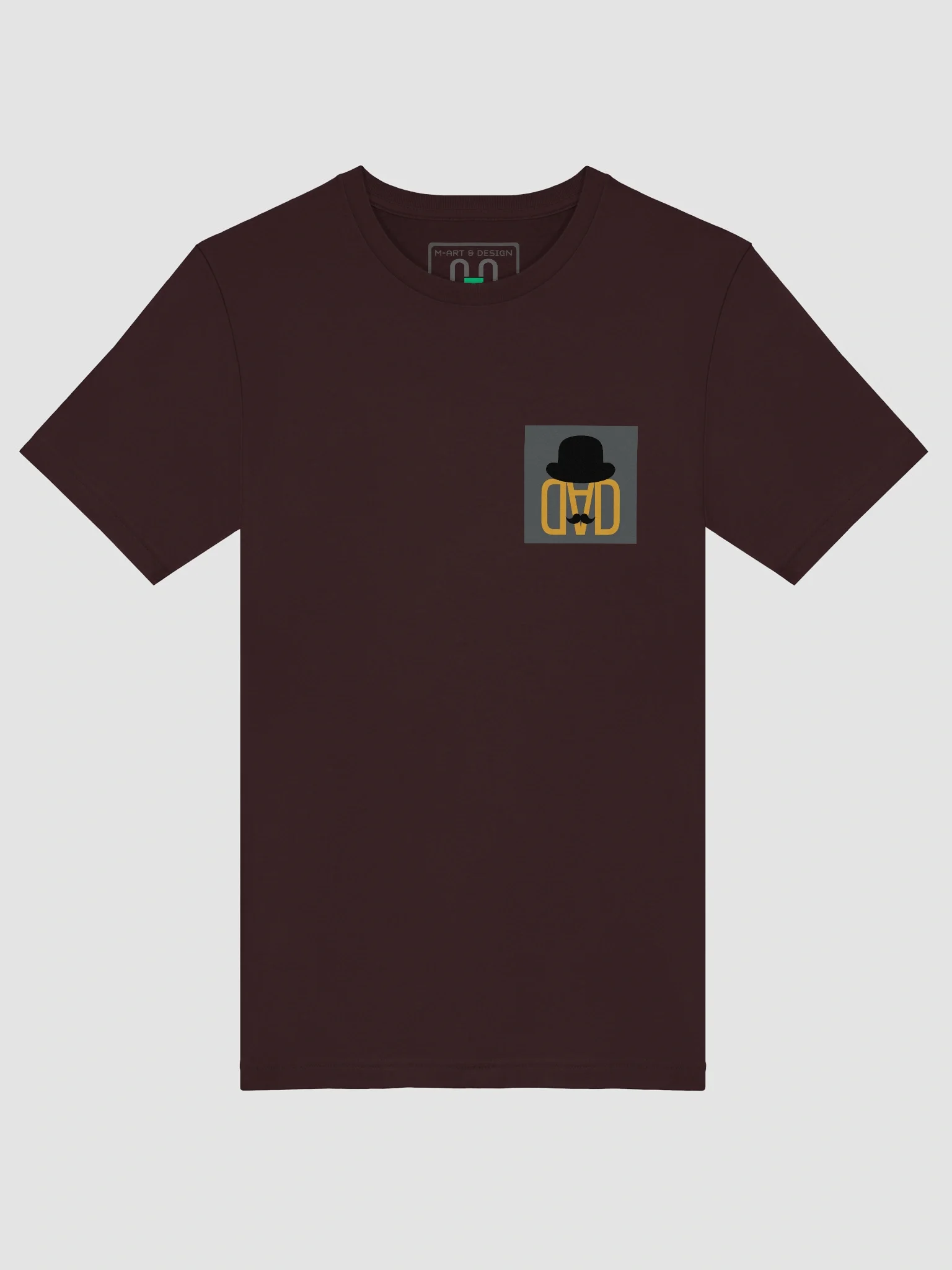 DAD Mustache Silhouette Tee product image (5)