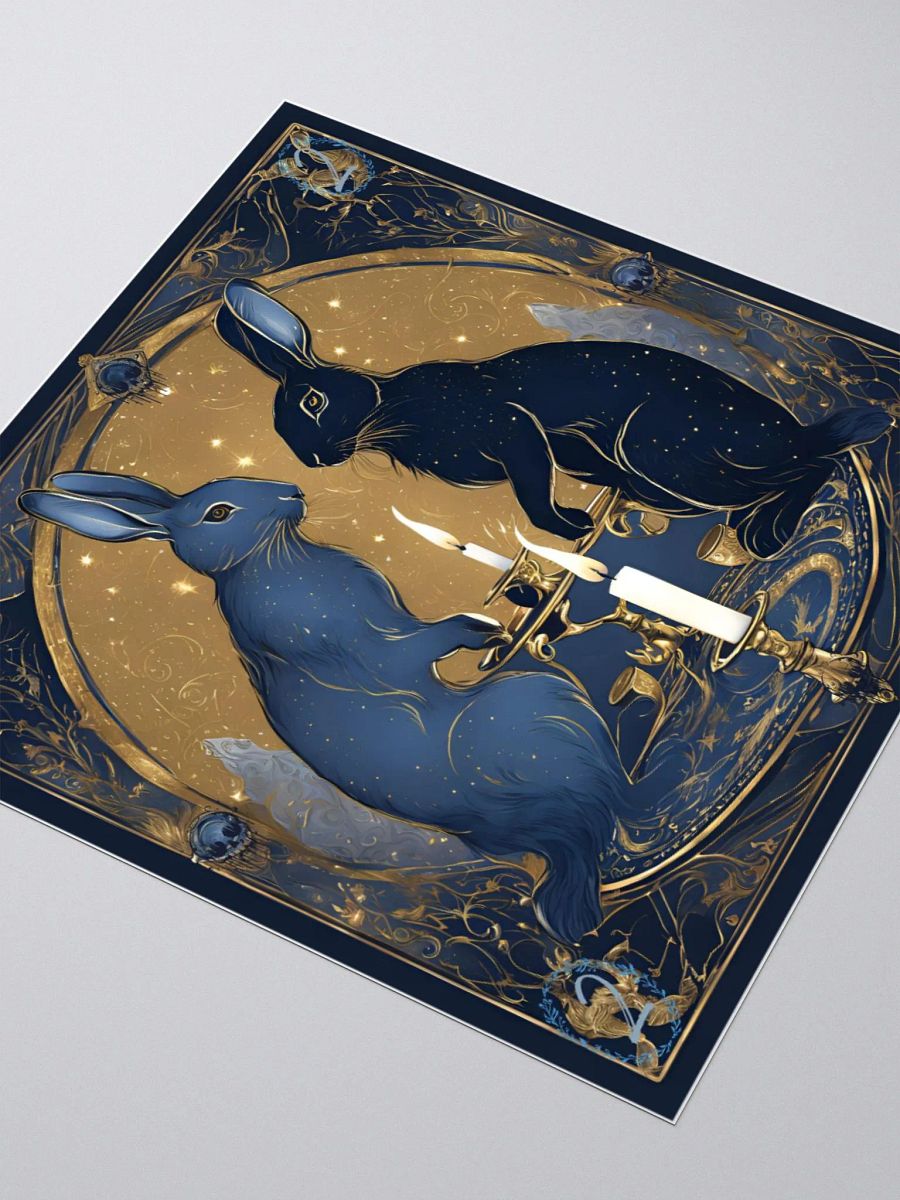 2 of Rabbits-2nd Year Affiliate Anniversary Sticker product image (7)