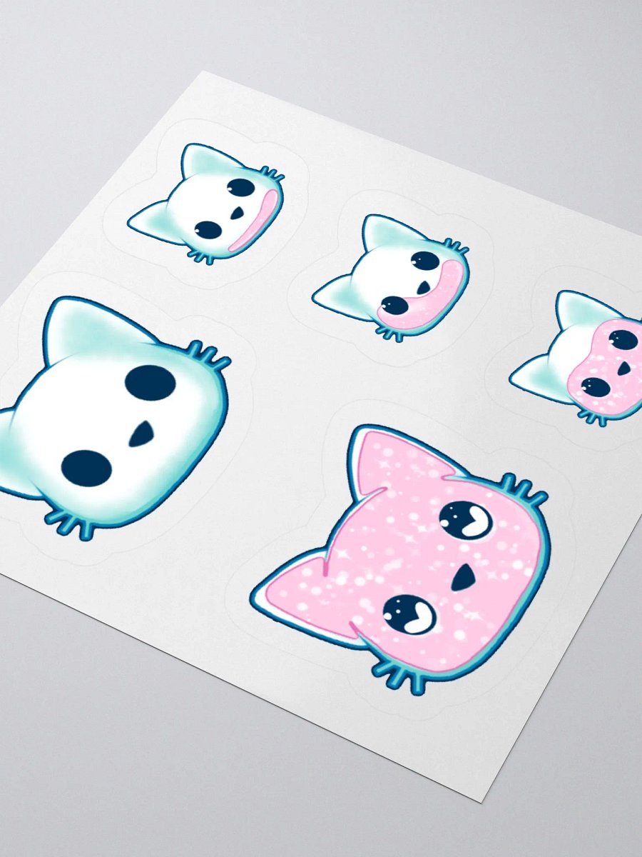Whiskered Whimsy Sticker Pack product image (4)