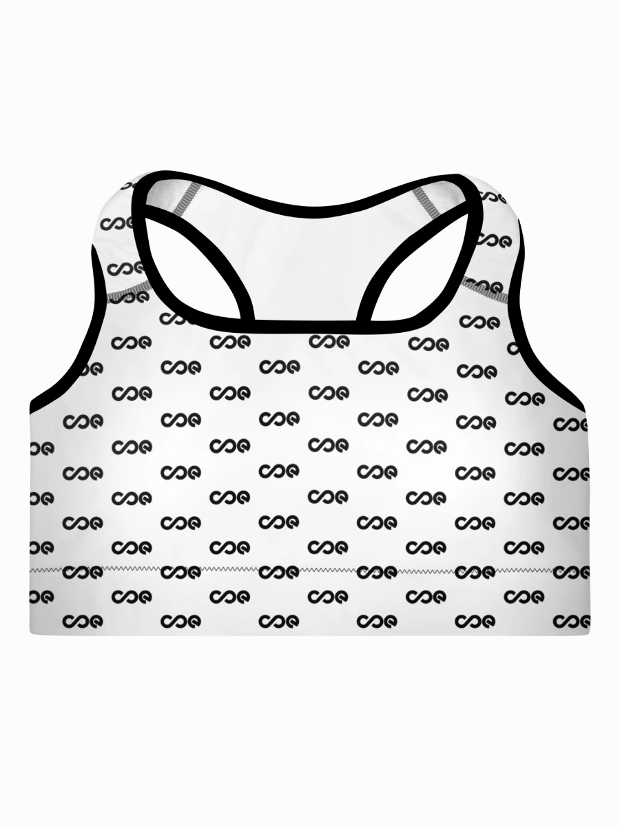 COE All Over Print Sports Bra White product image (1)