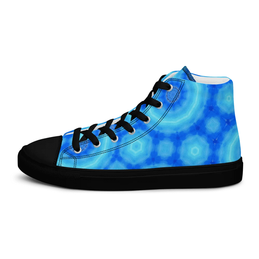 Abstract Circular Pattern in Blues product image (6)
