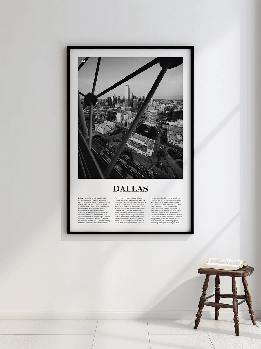 Dallas 01 Newspaper Poster product image (2)