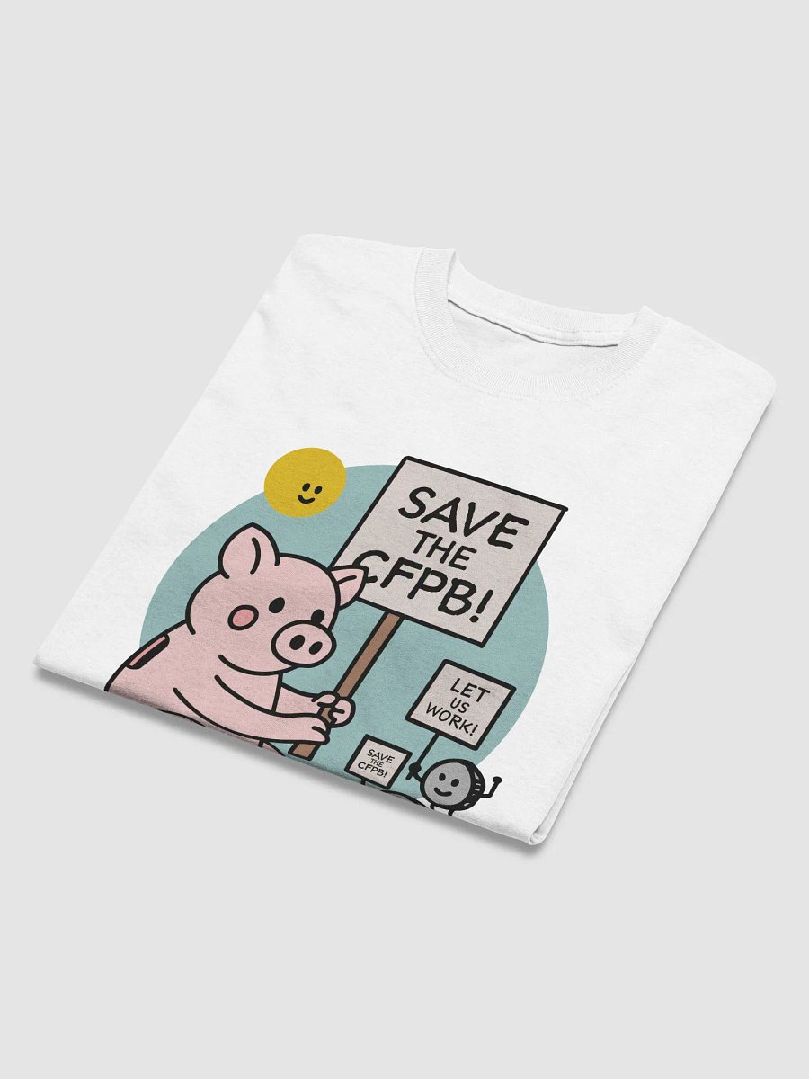CFPB Piggy Bank Picket T-Shirt product image (3)