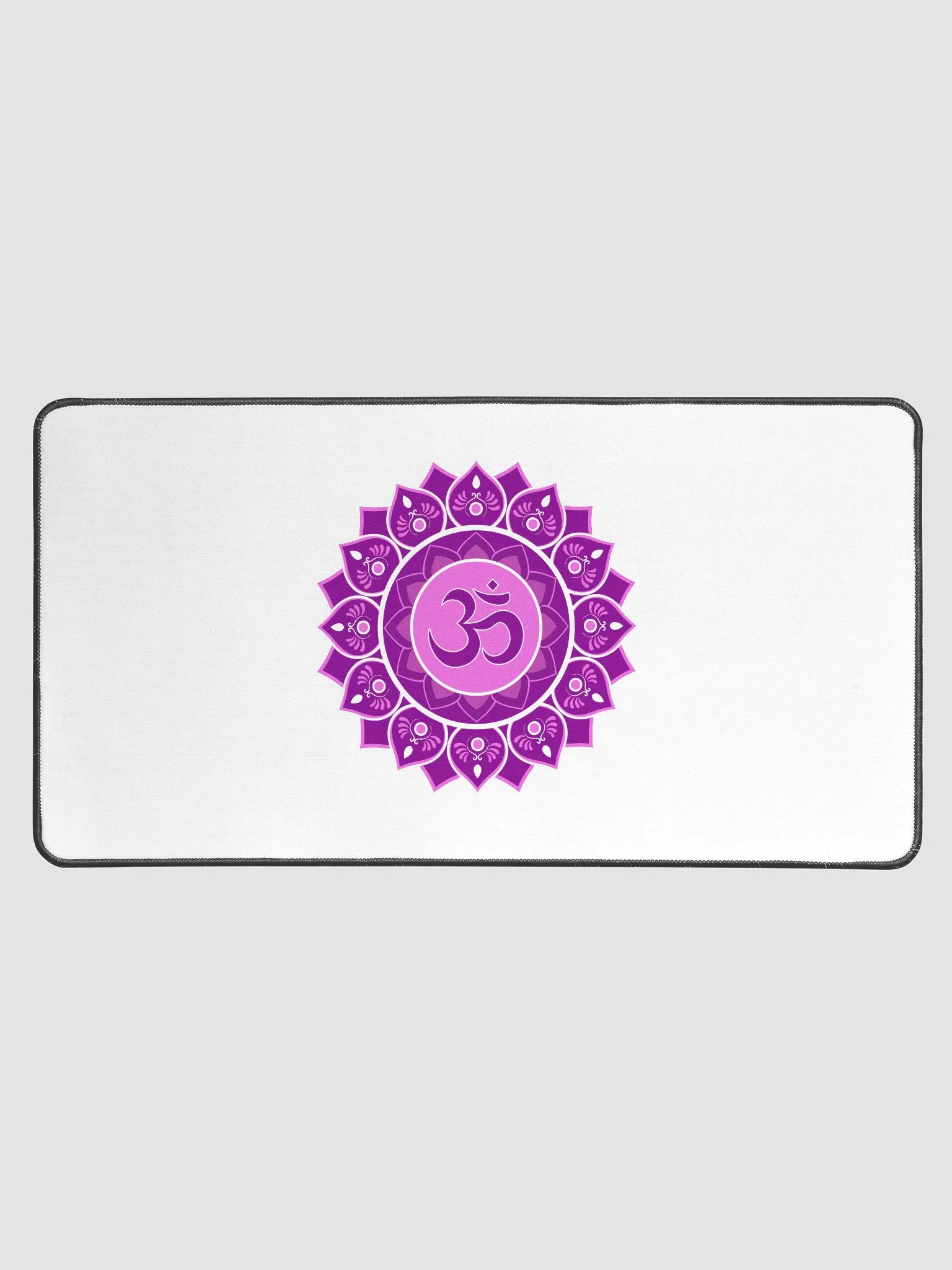 Om Lotus Mandala Desk Mat product image (1)