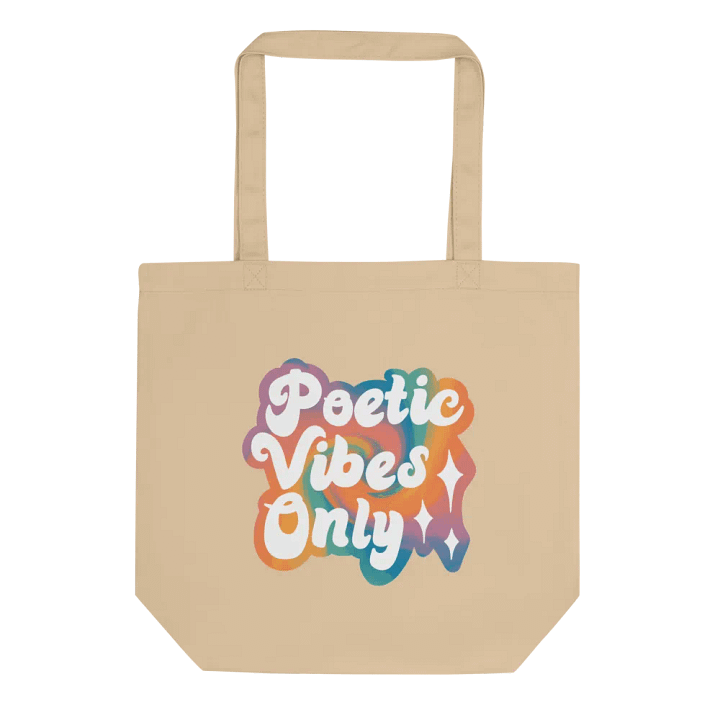 Poetic Vibes Only Tote Bag product image (1)