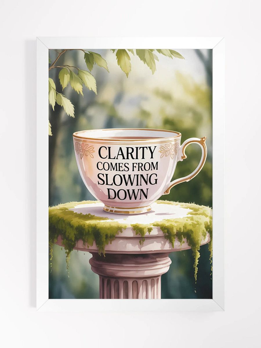 Slowing Down Human Design Projector Framed Wall Art Poster product image (2)
