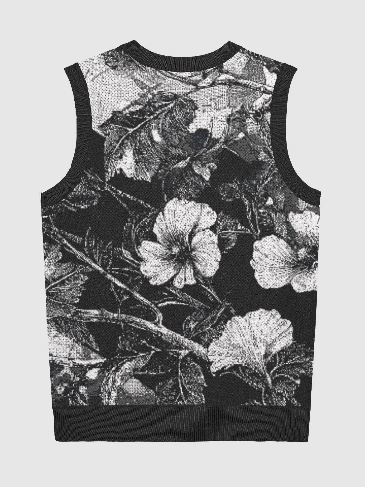 Blossom Knit V-Neck Vest product image (3)