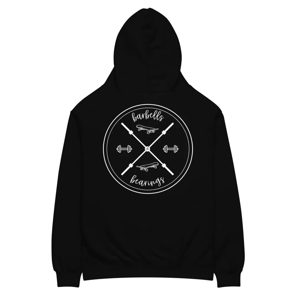 Barbells & Bearings X Emblem Unisex Hoodie product image (2)