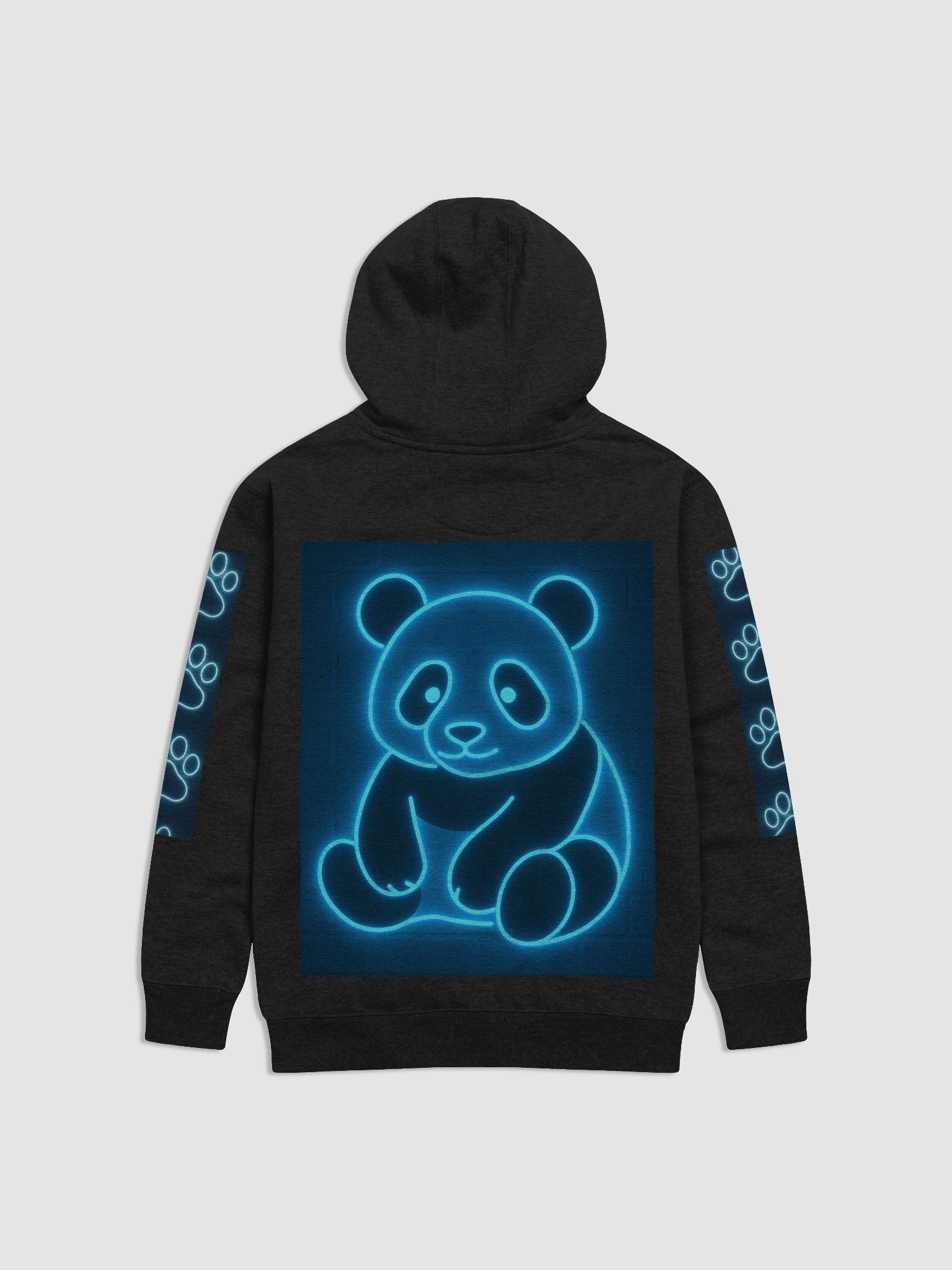 Neon Chill Panda Hoodie product image (2)