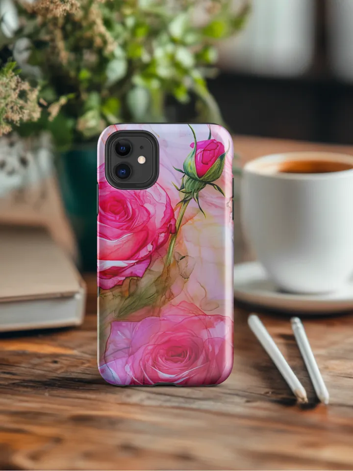 Pink Roses Tough iPhone® Case product image (1)