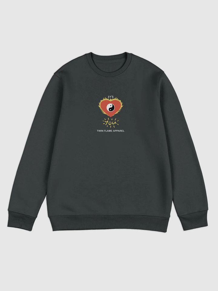 'Heart Fire' Organic Cotton Eco Sweatshirt product image (1)