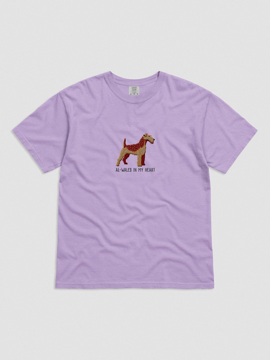 Al-Wales in My Heart T-Shirt(Embroidered) of a Fox Terrier(Red & Tan) product image (41)