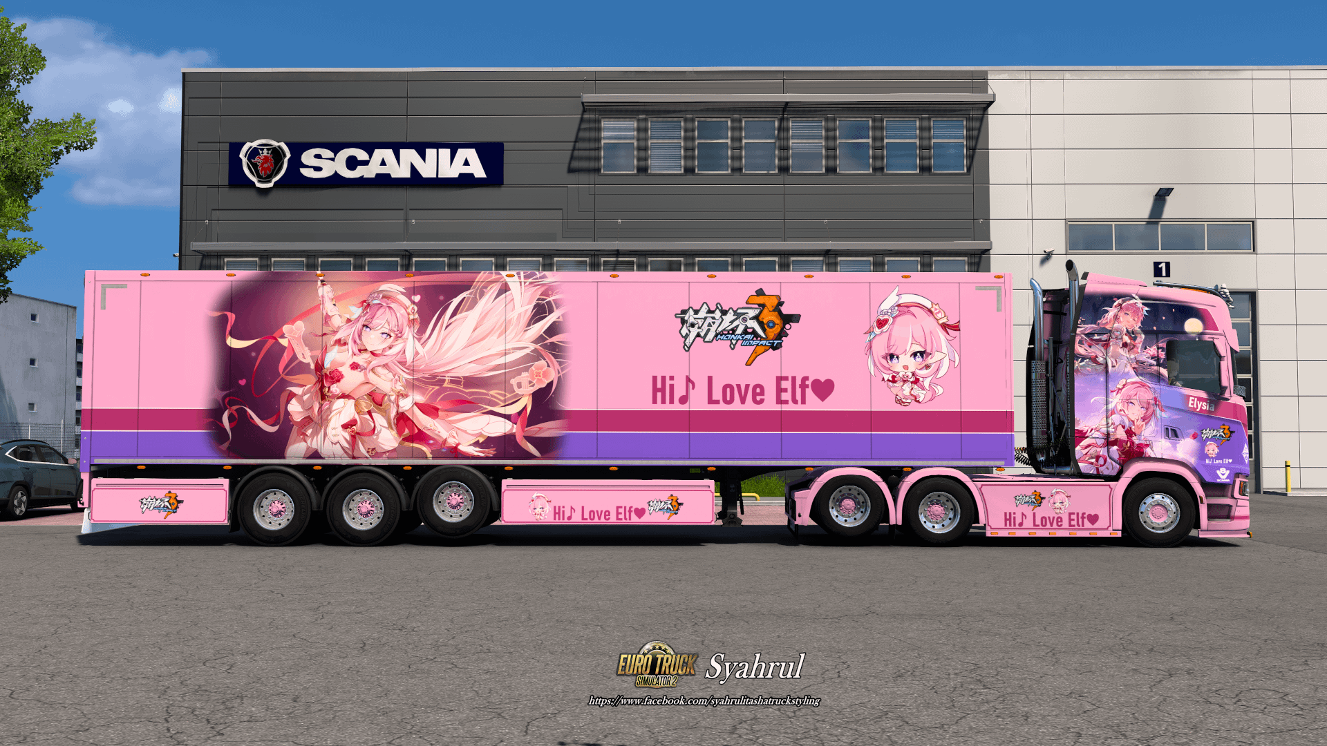 [ETS2] Elysia (Hi Love Elf) - Honkai Impact 3 [Combo Skin] product image (5)