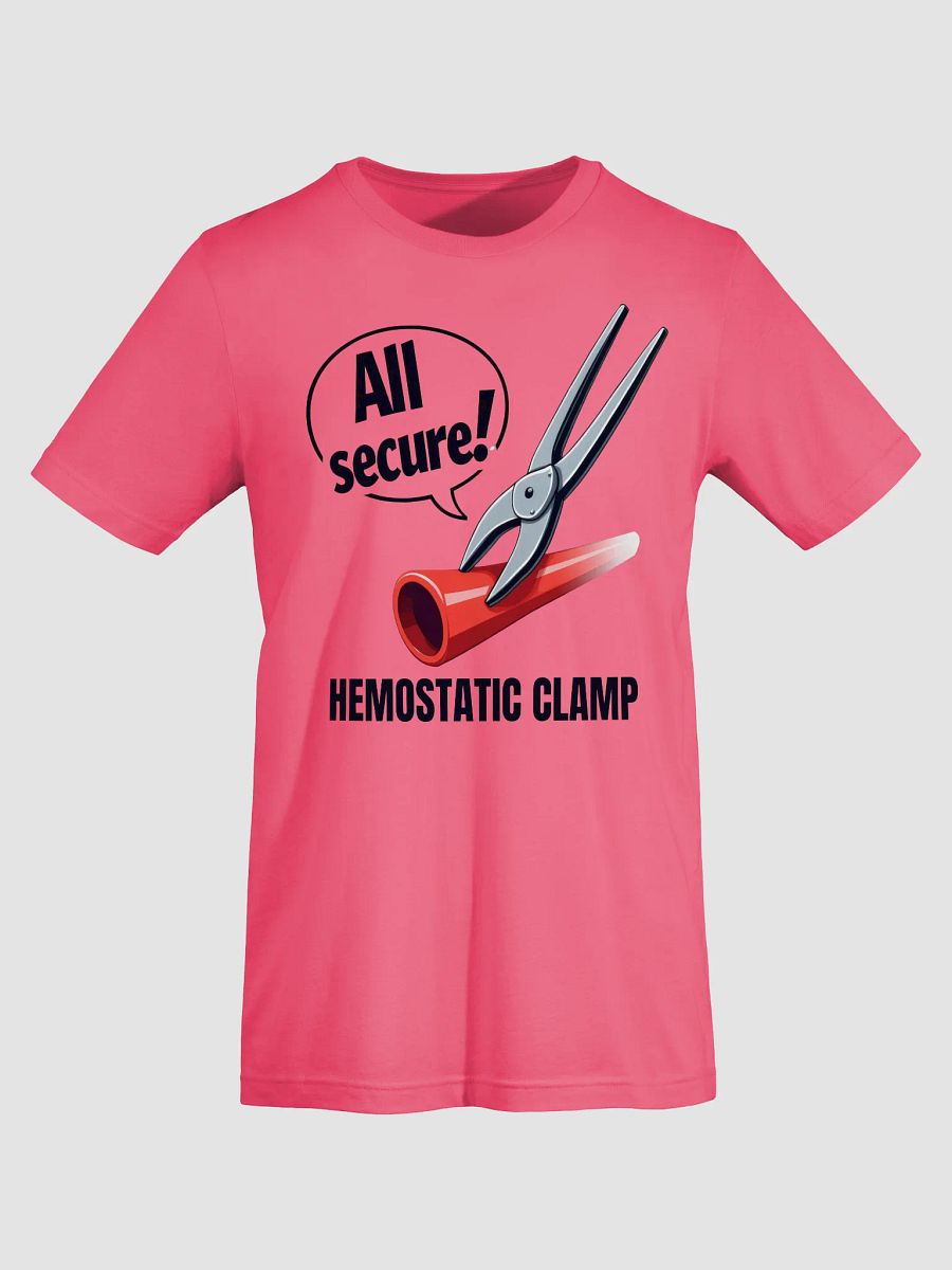 Secure Care Hemostatic Clamp T-Shirt product image (48)