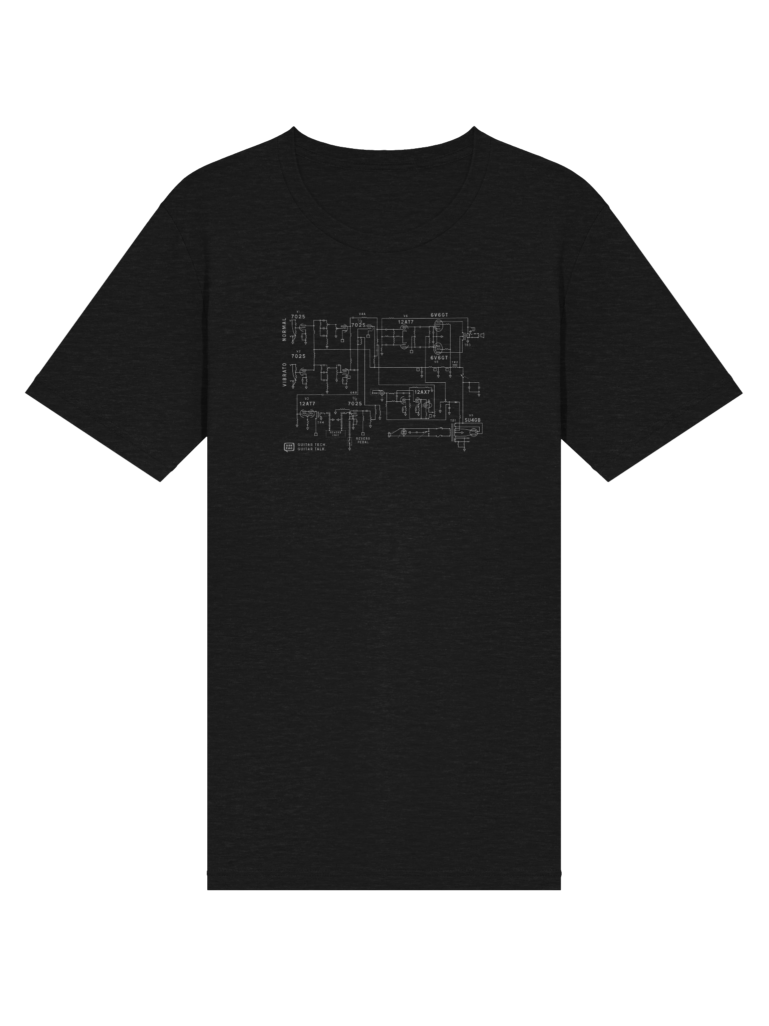 Amp Schematic Ask Zac T-Shirt product image (3)