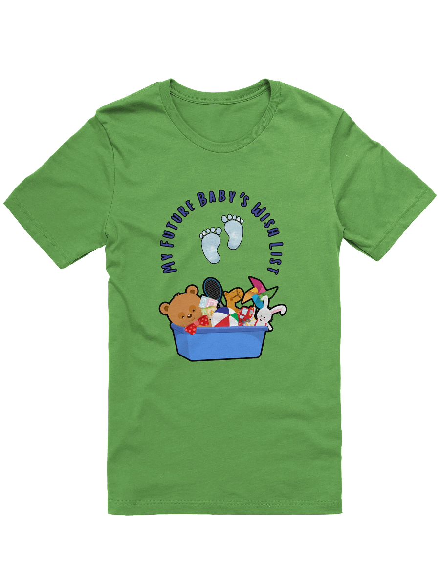 Funny Pregnancy Announcement T-Shirt, Cute Toy Box Maternity Tee, Future Baby's Wish List Top, Unisex Cotton Shirt, Gift for Expecting product image (36)
