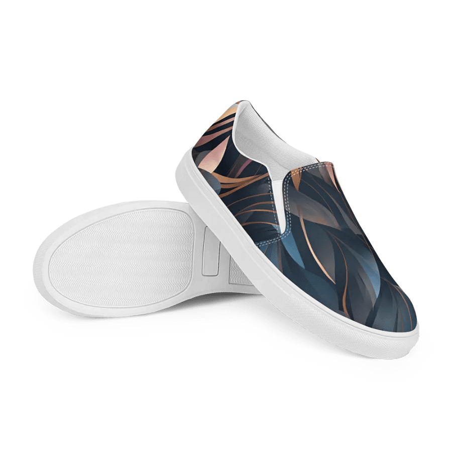 Feathered Harmony Canvas Slip-Ons product image (7)