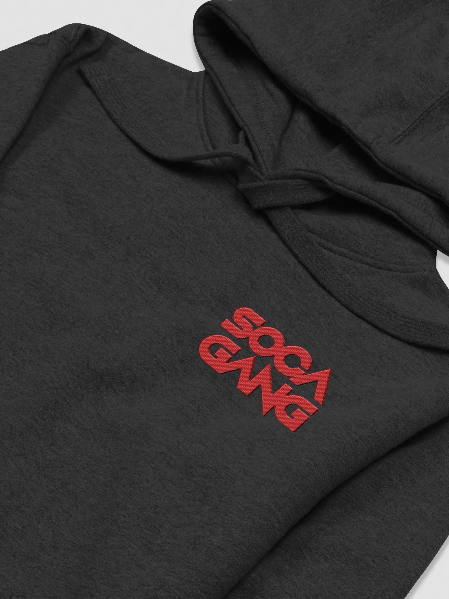 Red Logo Pullover Hoodie (Embroidered) product image (3)