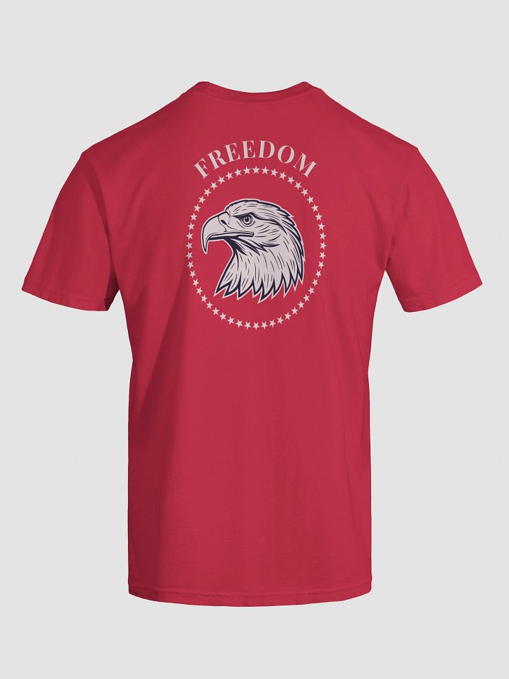 Eagle Freedom T-Shirt for Independence Day (Back) product image (9)