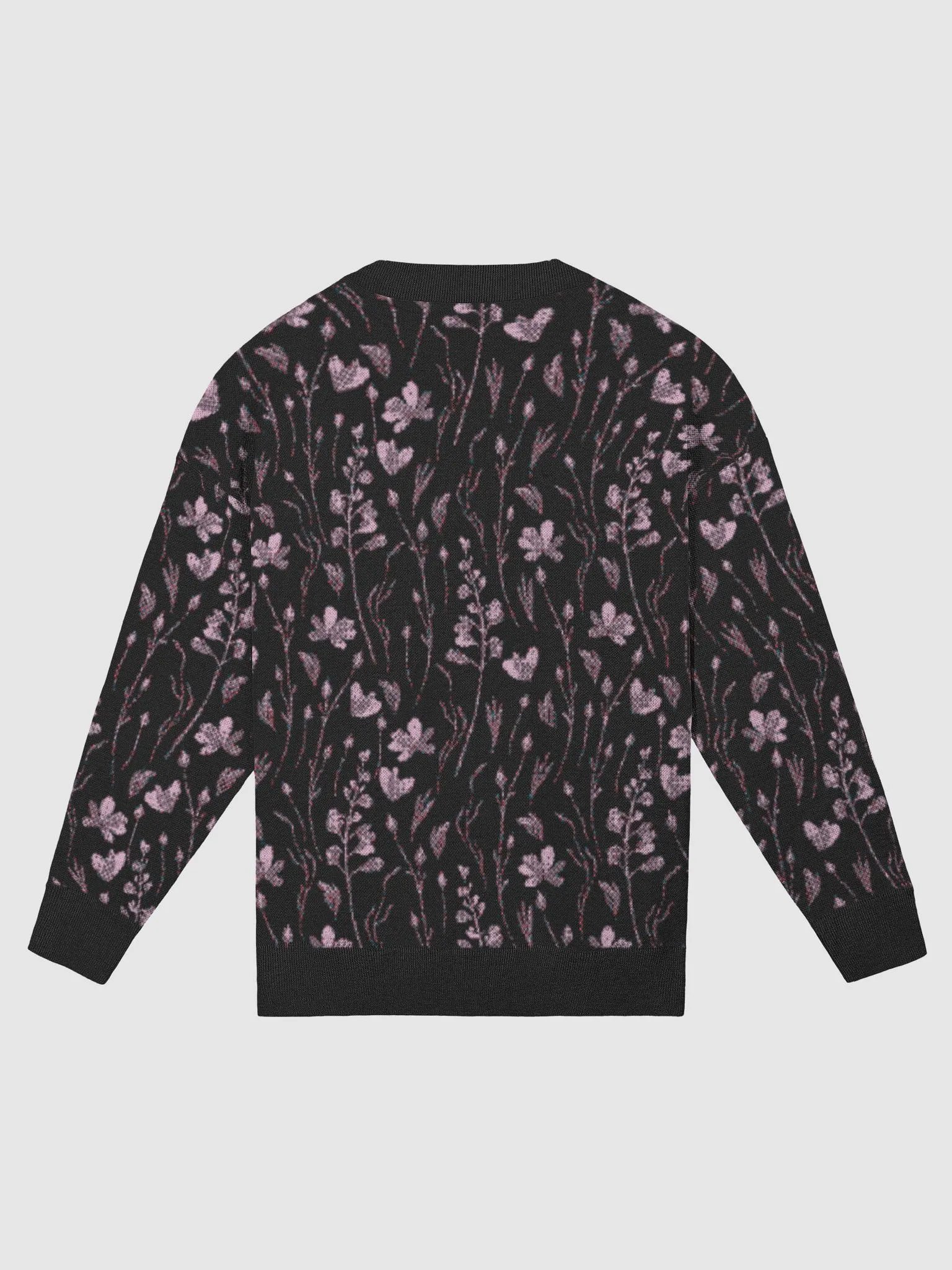 Pink Floral Pull Over Sweater product image (13)
