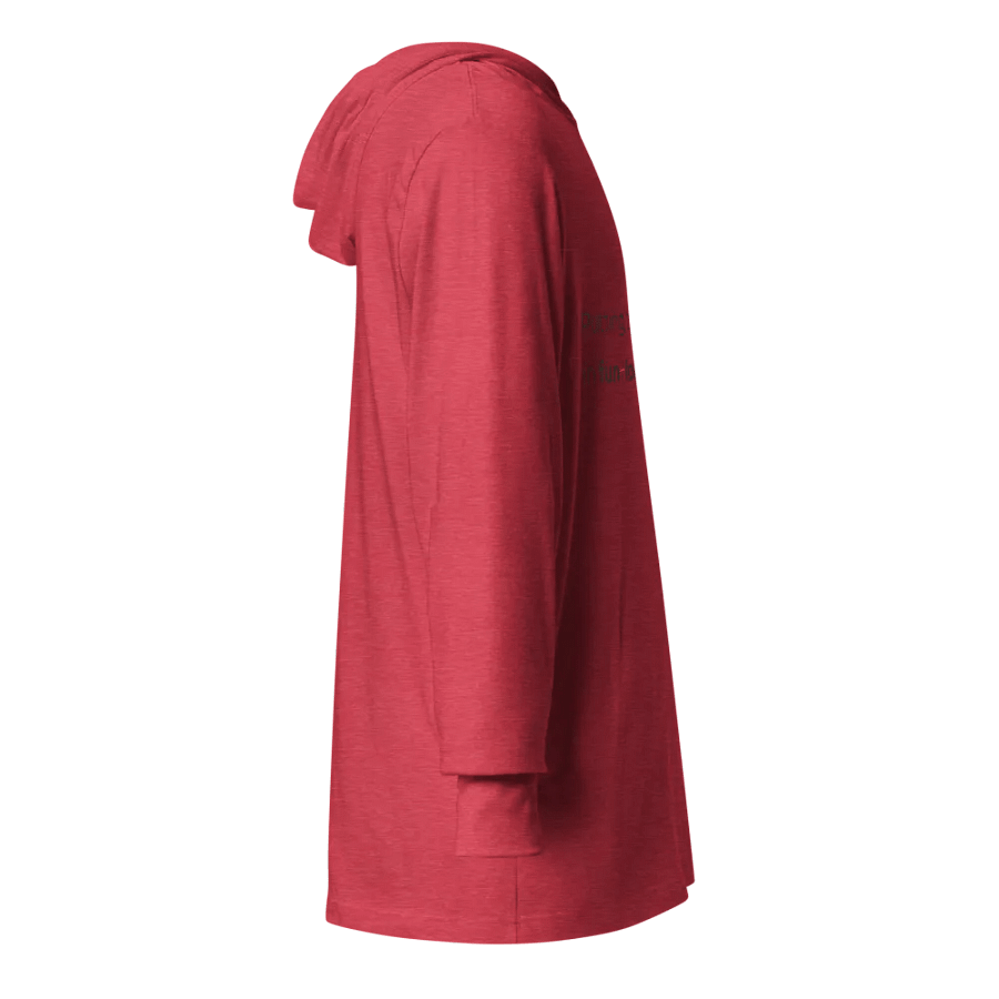 Putting the hyphen in fun-loving hooded tee product image (5)