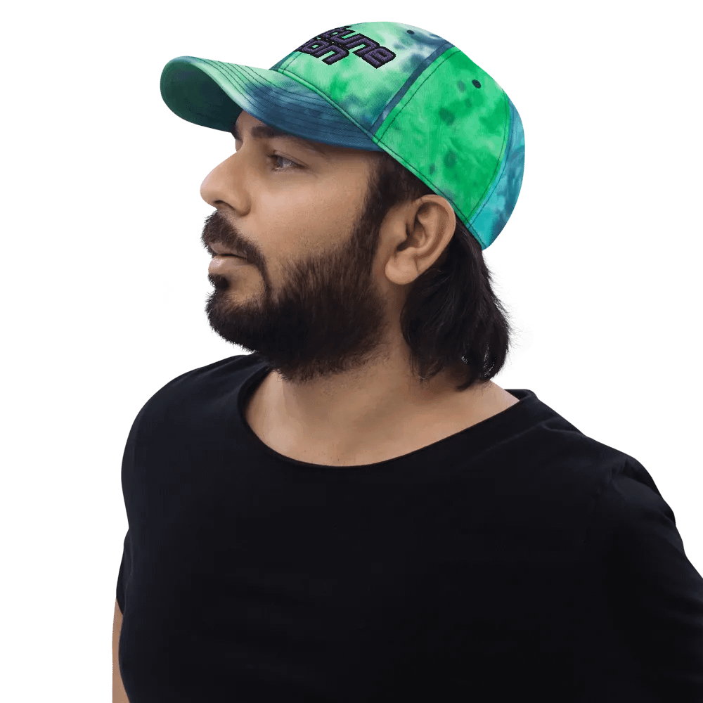 Neptune Neon Tie-Dye Hat product image (12)