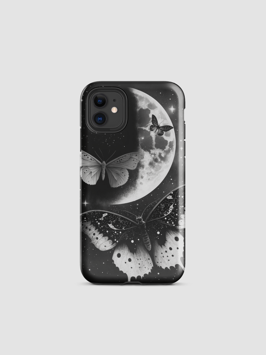 Moon butterflies Tough iPhone Case product image (1)