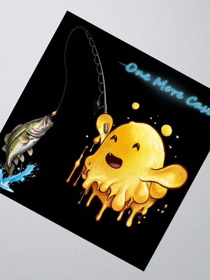One More Cast Fishing Sticker product image (4)