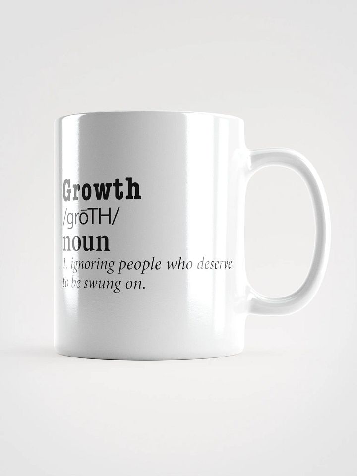 Growth White Glossy Mug product image (2)