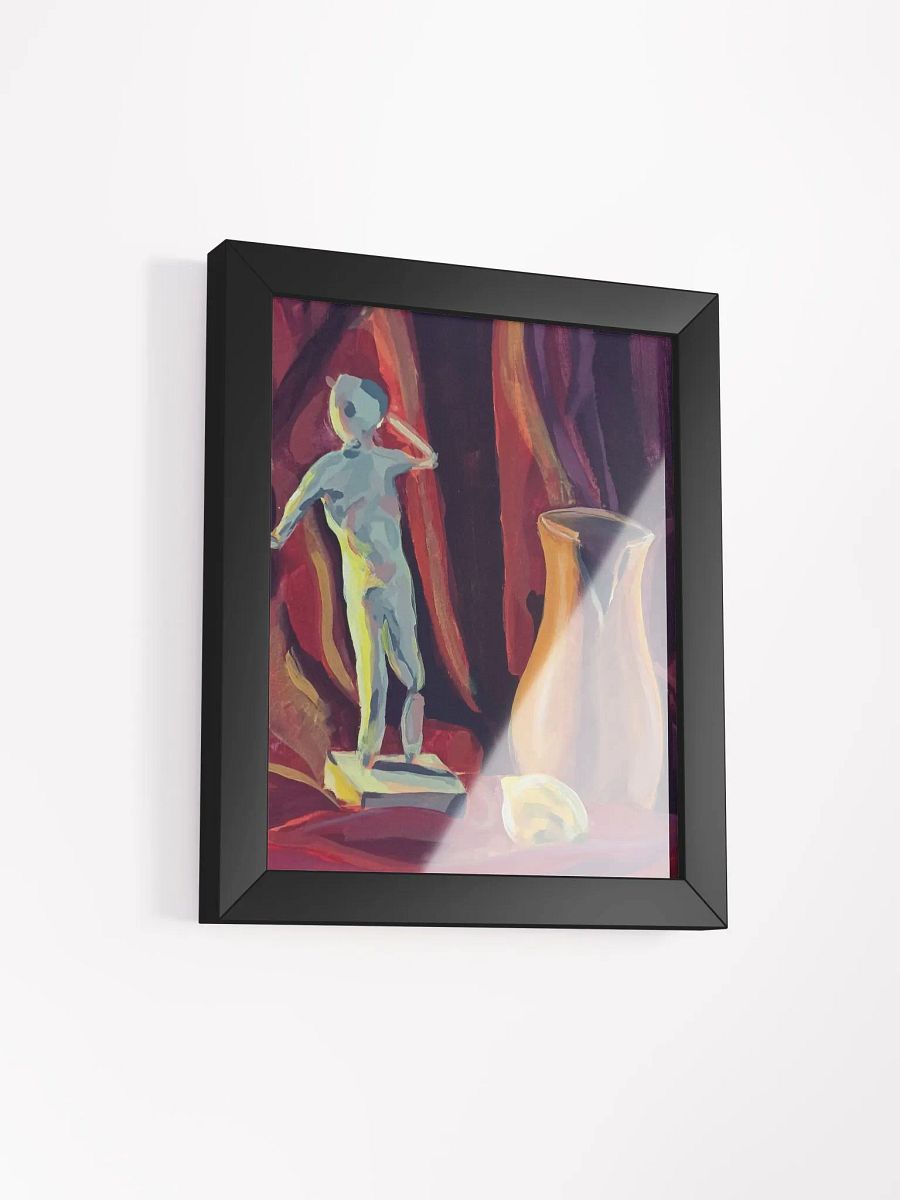 Crimson Red Dance Framed Print product image (4)