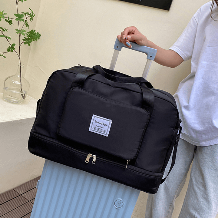 Foldable Travel Duffel Bags Sports Gym Tote Bag Women product image (1)