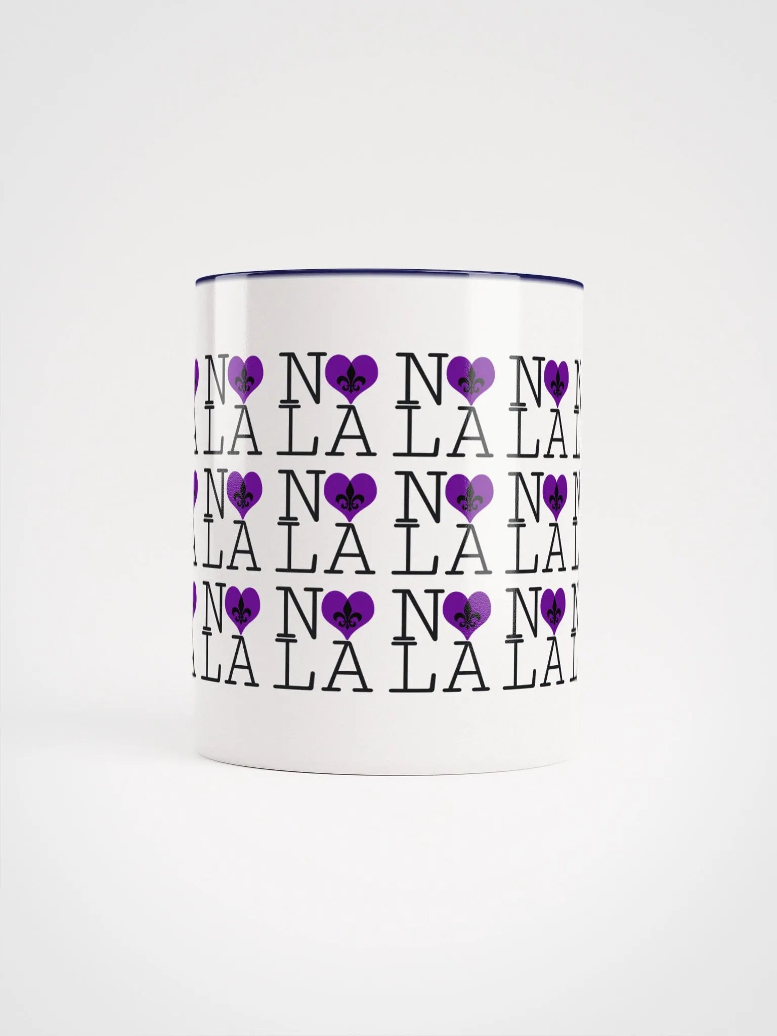 I LOVE NOLA **LEGACY COLOR MUG** (PURPLE HEART INFINITY WALL) product image (35)