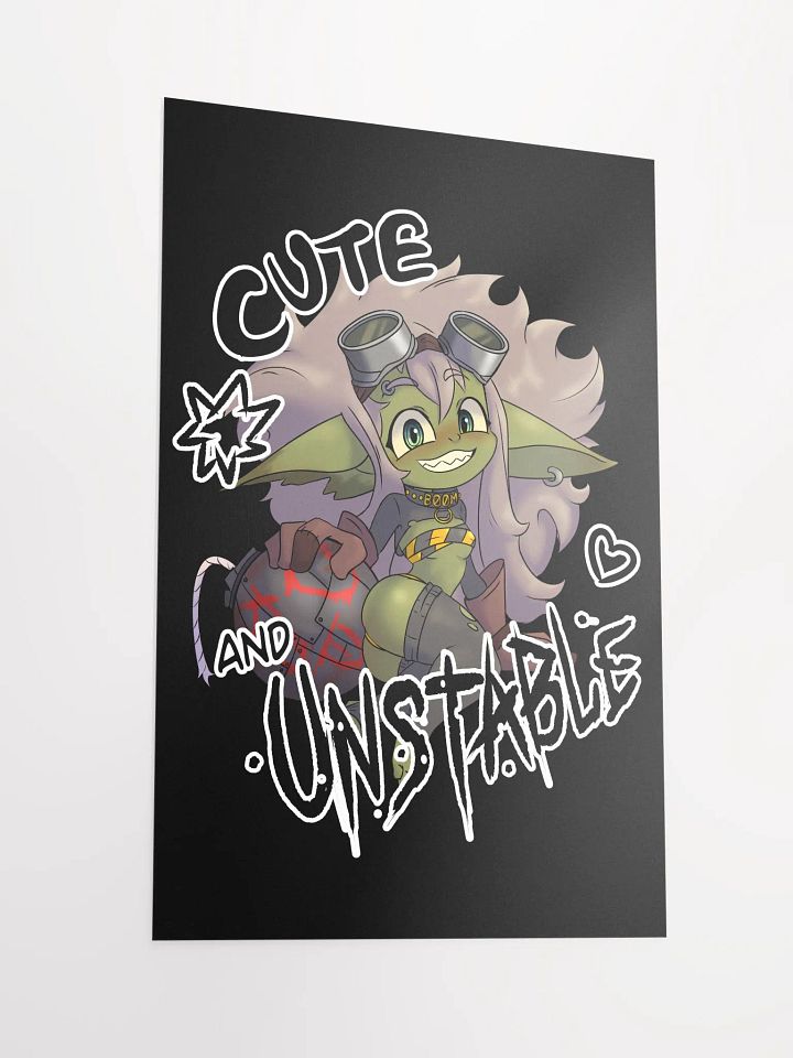Cute and Unstable Poster product image (4)