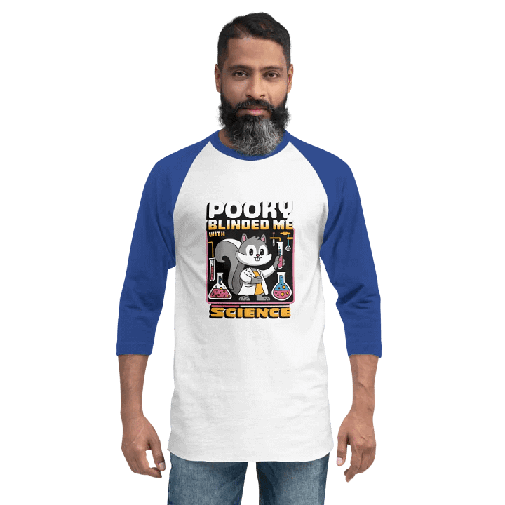 Pooky's Science Lab Raglan Tee product image (2)